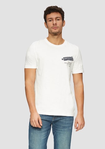 s.Oliver Shirt in Weiß: Vorderseite