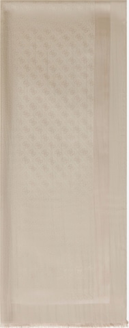 smėlio GUESS Šalikas 'LEONA': priekis