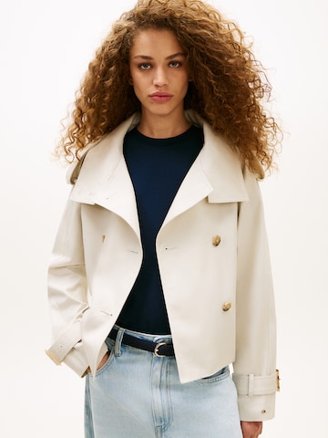 TOMMY HILFIGER Between-season jacket in Beige: front
