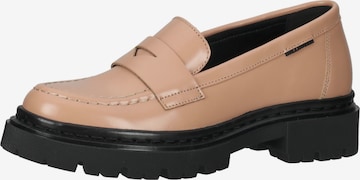 BULLBOXER Classic Flats in Beige: front