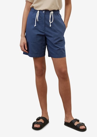 Marc O'Polo Regular Broek in Blauw: voorkant