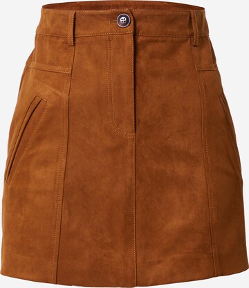 Sisley Skirt in Brown: front