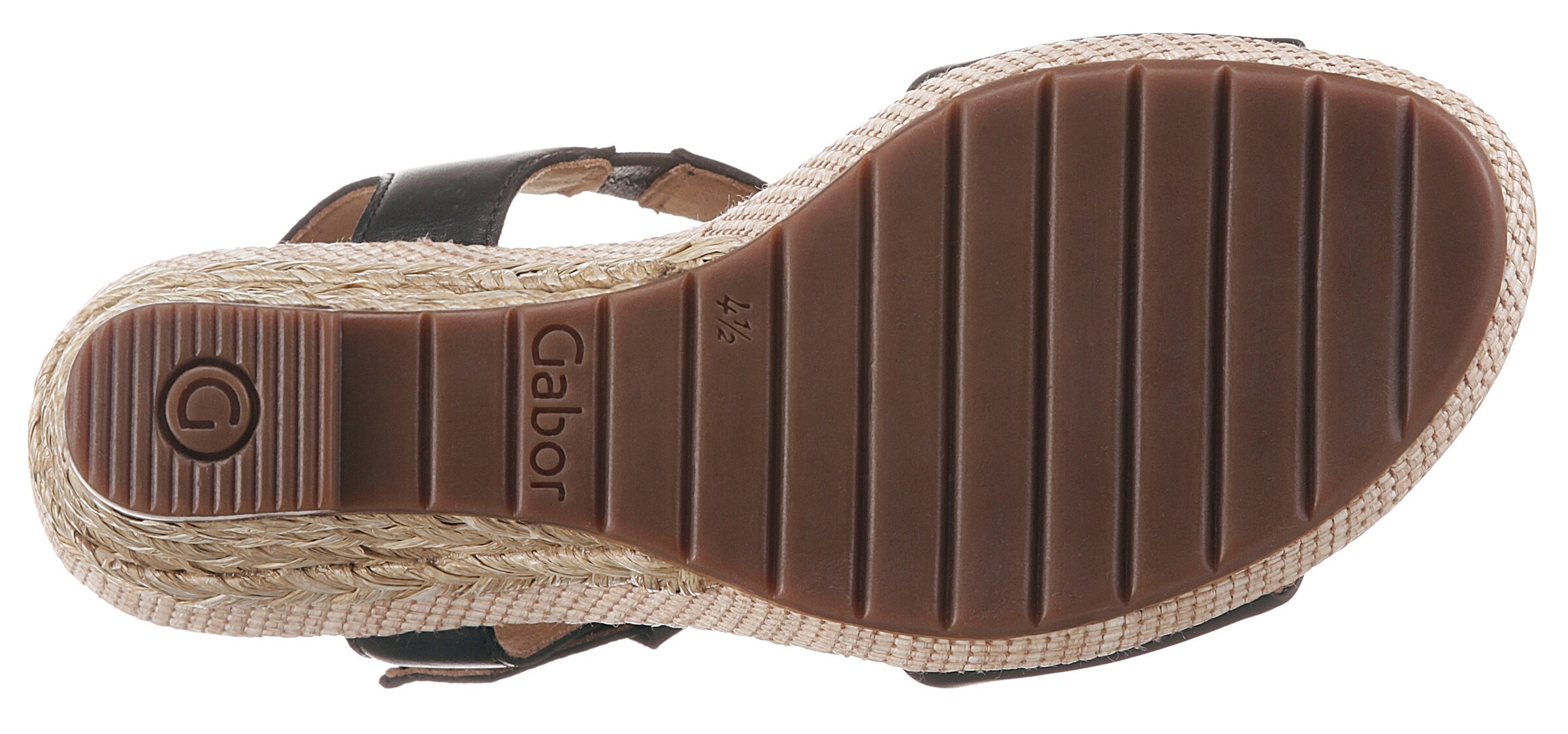 GABOR Sandals in Black