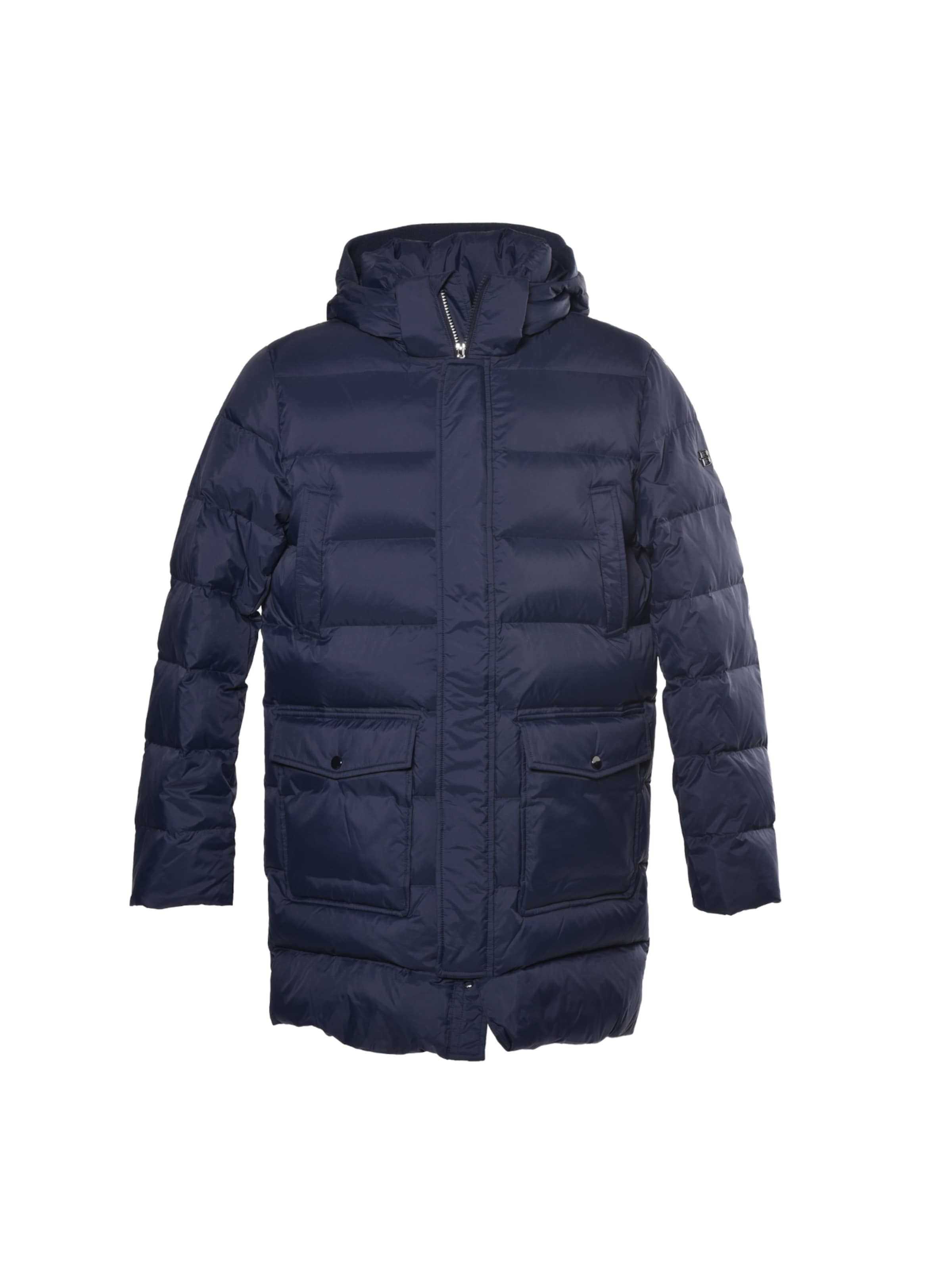 BALDININI Winterjas in Blauw: voorkant