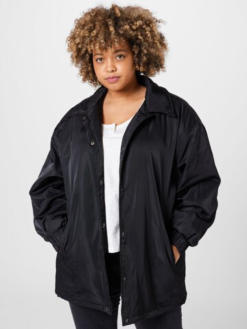 Cotton On Curve Between-Season Jacket 'DAD' in Black: front