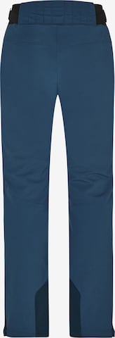 ZIENER Regular Workout Pants 'TILLA' in Blue