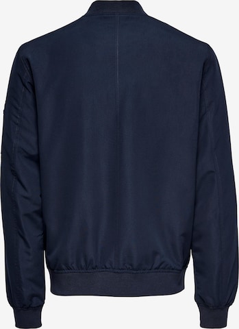 Only & Sons Between-season jacket 'Jack' in Blue