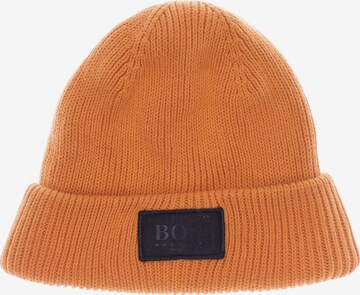 BOSS Hat & Cap in One size in Orange: front