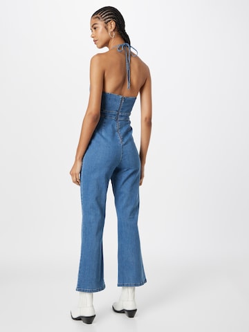 Bardot Jumpsuit 'LINA' in Blauw