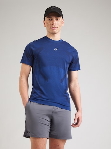 Maglia funzionale 'ROAD' di ASICS in blu: frontale