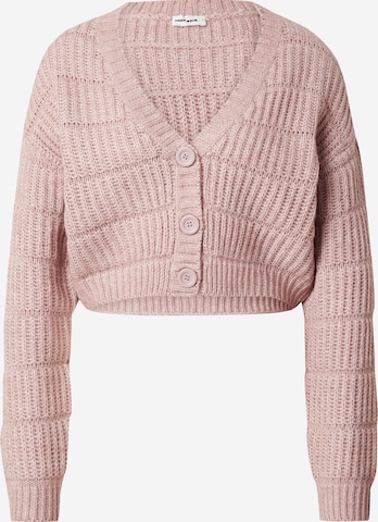 Cardigan Tally Weijl en rose : devant