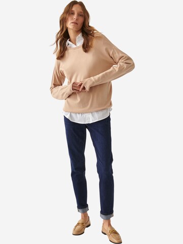 TATUUM Pullover 'Doro' i beige