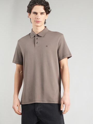 Calvin Klein Póló - bézs: elől
