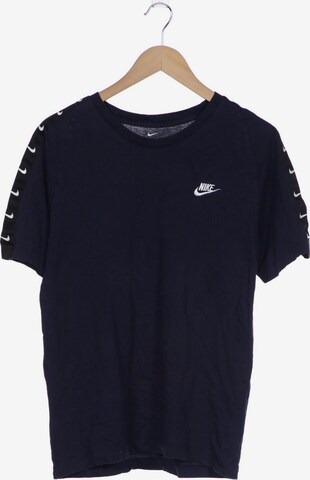 NIKE T-Shirt M in Blau: predná strana