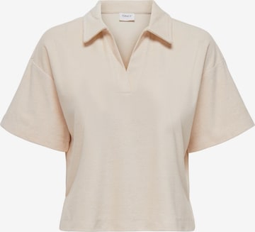 ONLY Sweatshirt 'Tara' i beige: framsida
