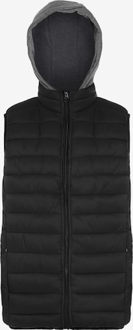 boundry Vest in Black: front