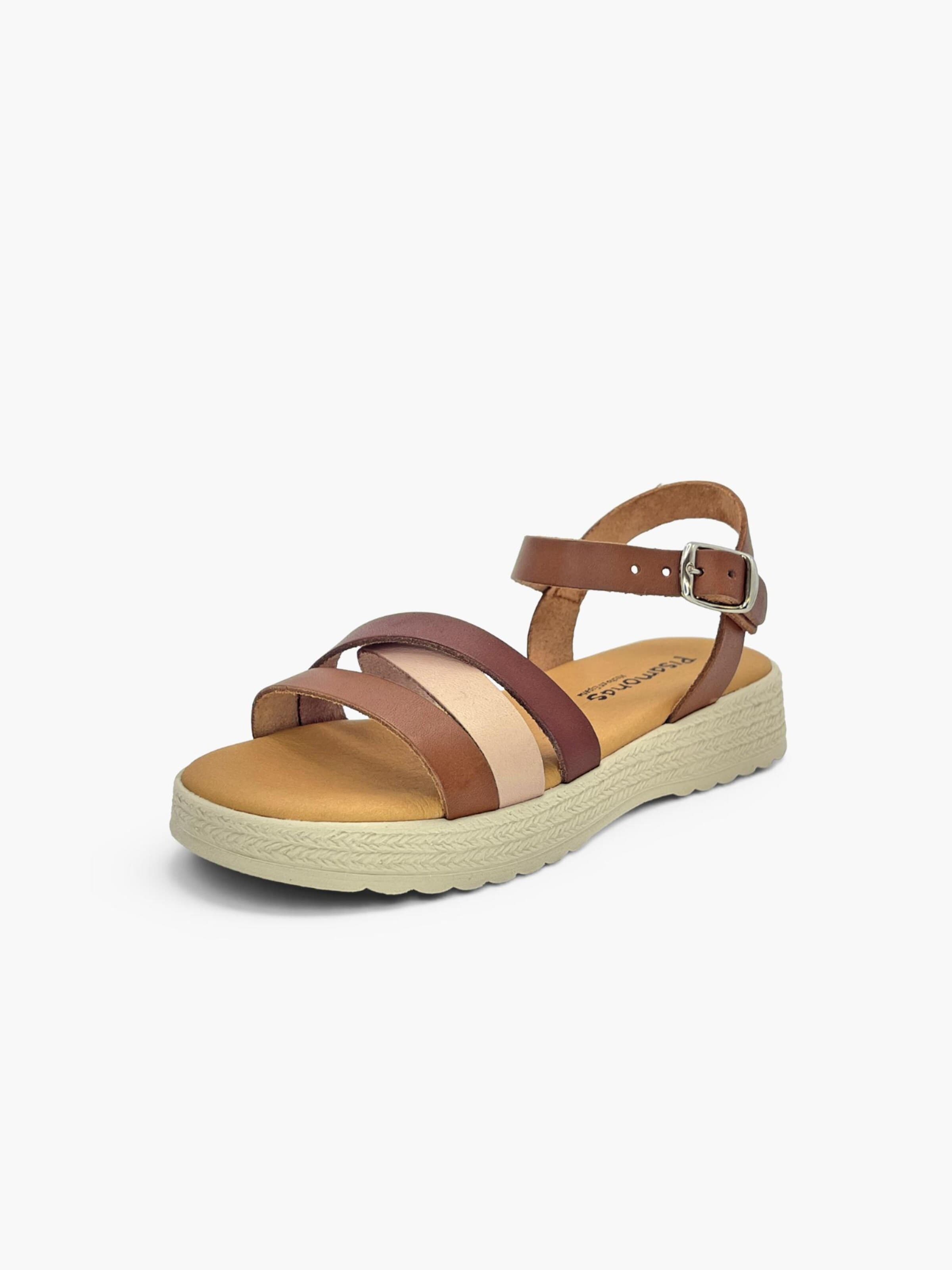 Pisamonas - Sandalias en marrón: frente