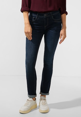 STREET ONE Skinny Jeans 'Jane' in Blauw: voorkant