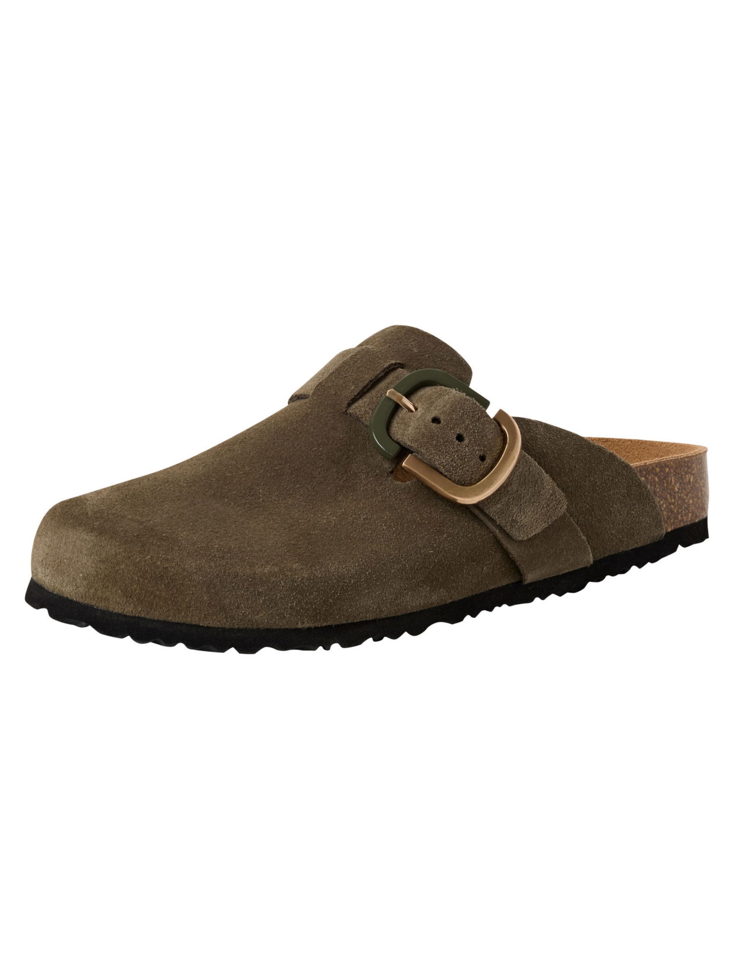 Clogs di Tamaris in verde: frontale