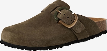 Clogs di Tamaris in verde: frontale