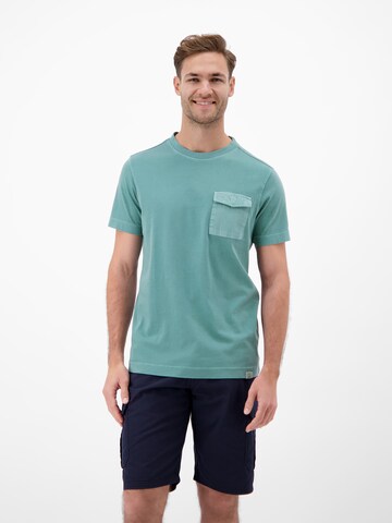 T-Shirt LERROS en vert : devant