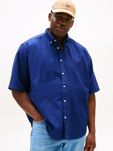 Tommy Hilfiger Big & Tall Comfort fit Overhemd in Blauw: voorkant
