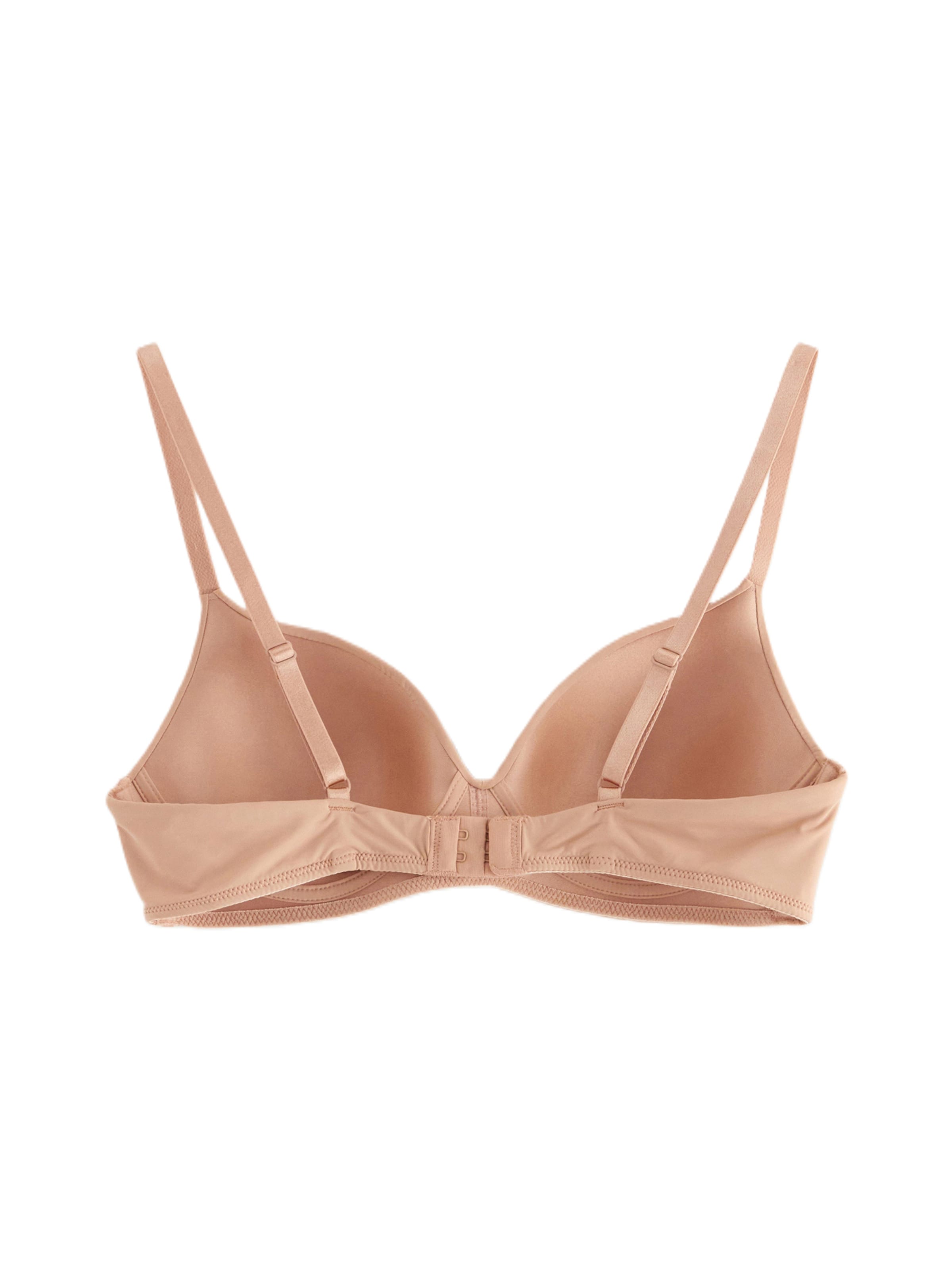 Lindex T-shirt Bra 'Flora Theresia' in Beige