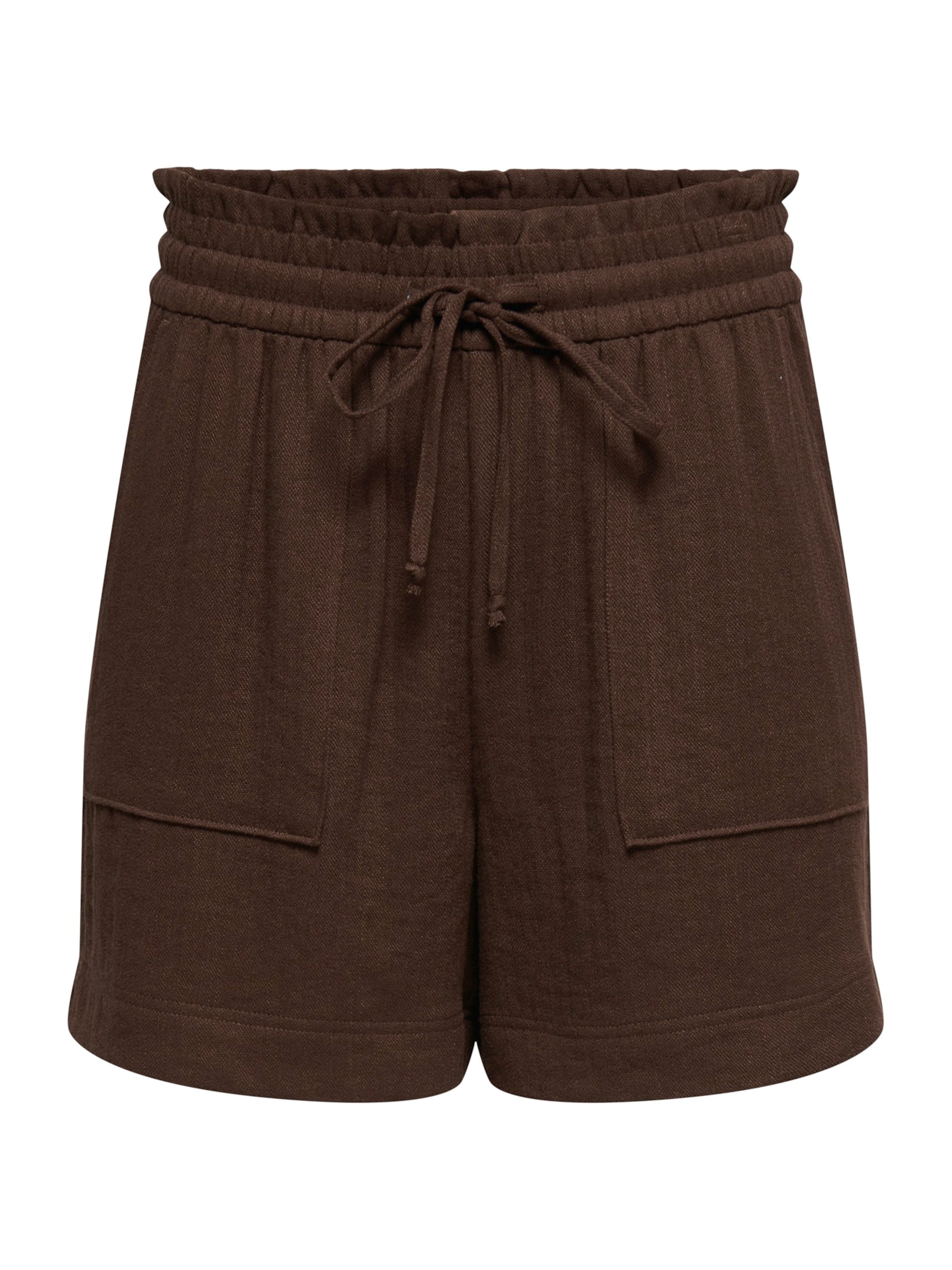 Pantalon 'JDYMILLE' JDY en marron : devant