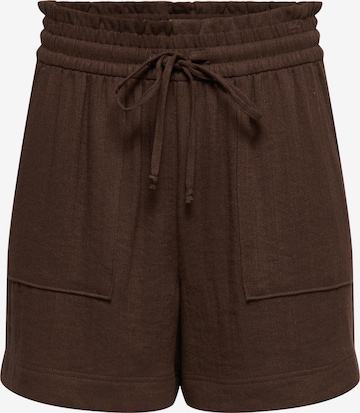Pantalon 'JDYMILLE' JDY en marron : devant