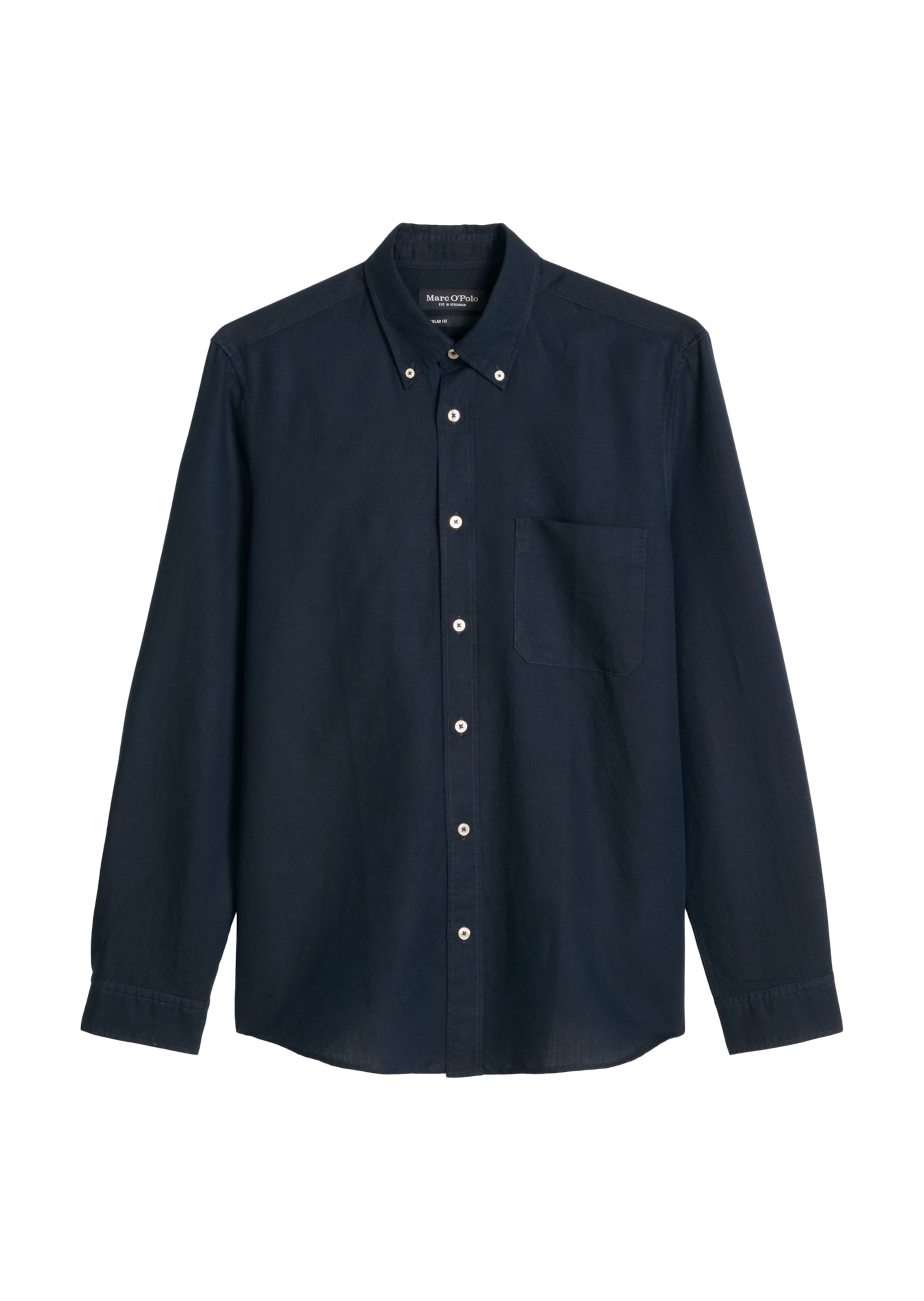 Chemise Marc O'Polo en bleu : devant