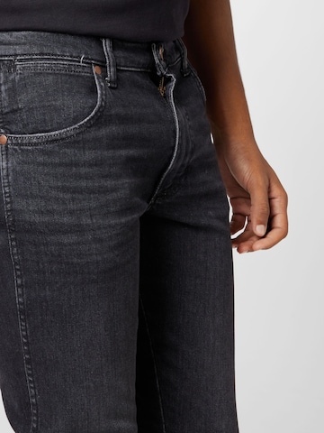 WRANGLER Skinny Τζιν 'LARSTON' σε μαύρο