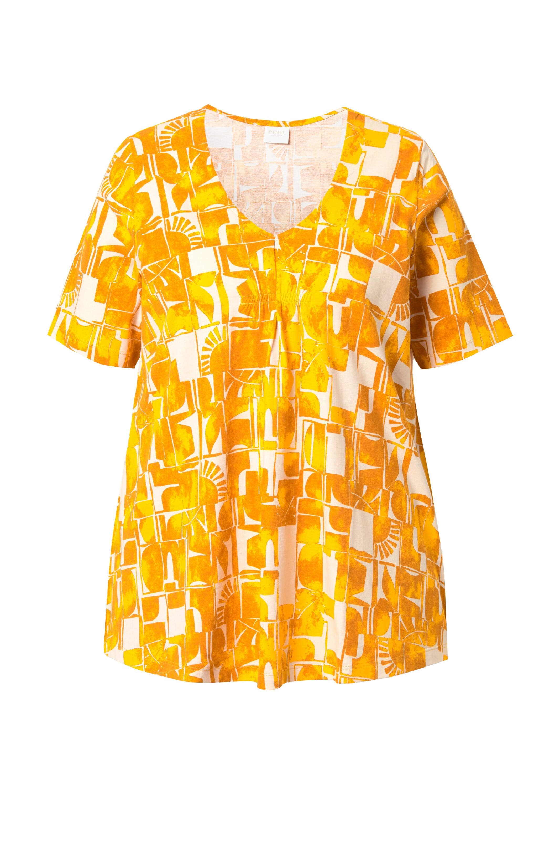 Ulla Popken Shirt in Yellow: front
