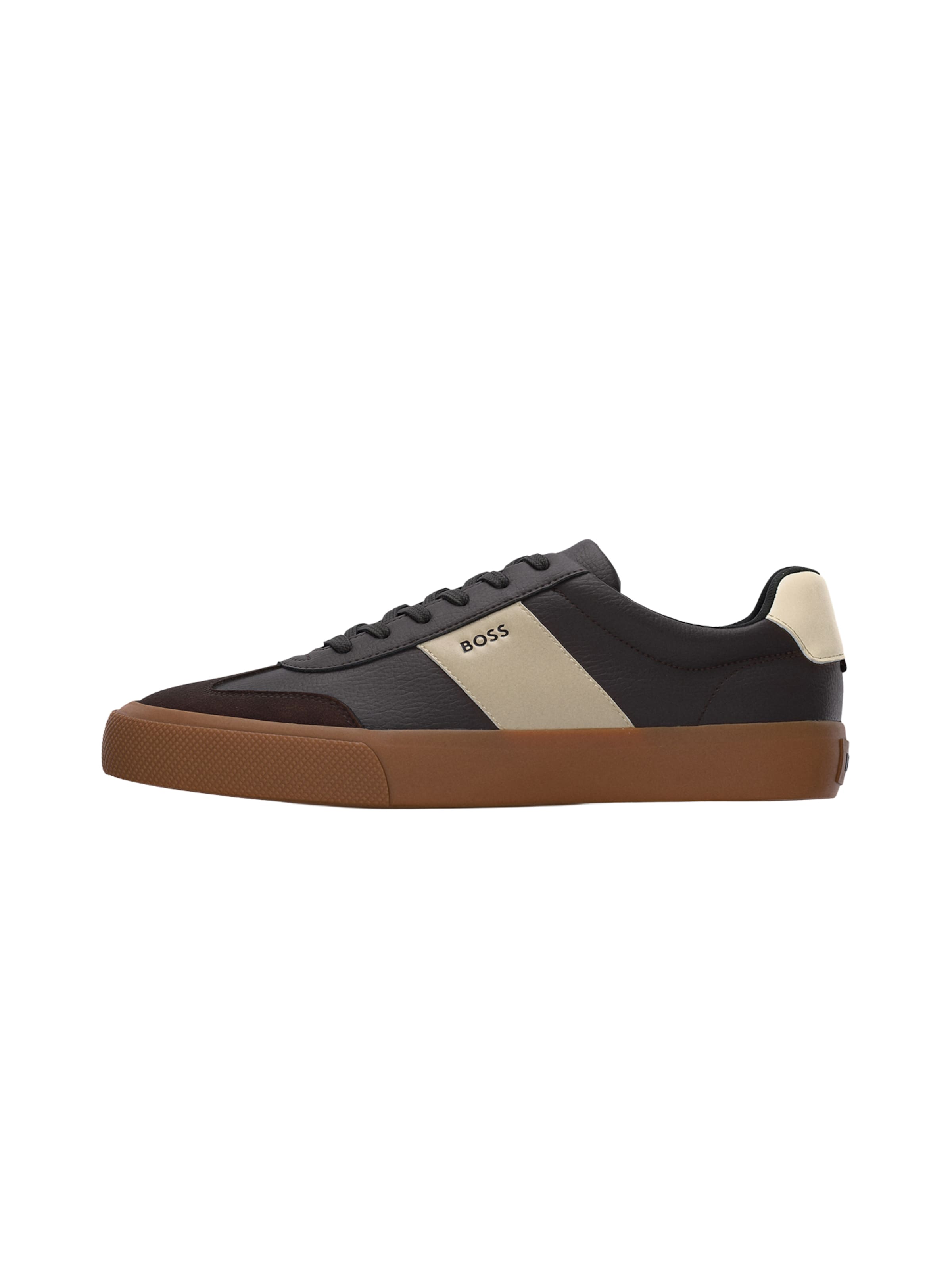 BOSS Platform trainers 'Aiden' in Brown: front