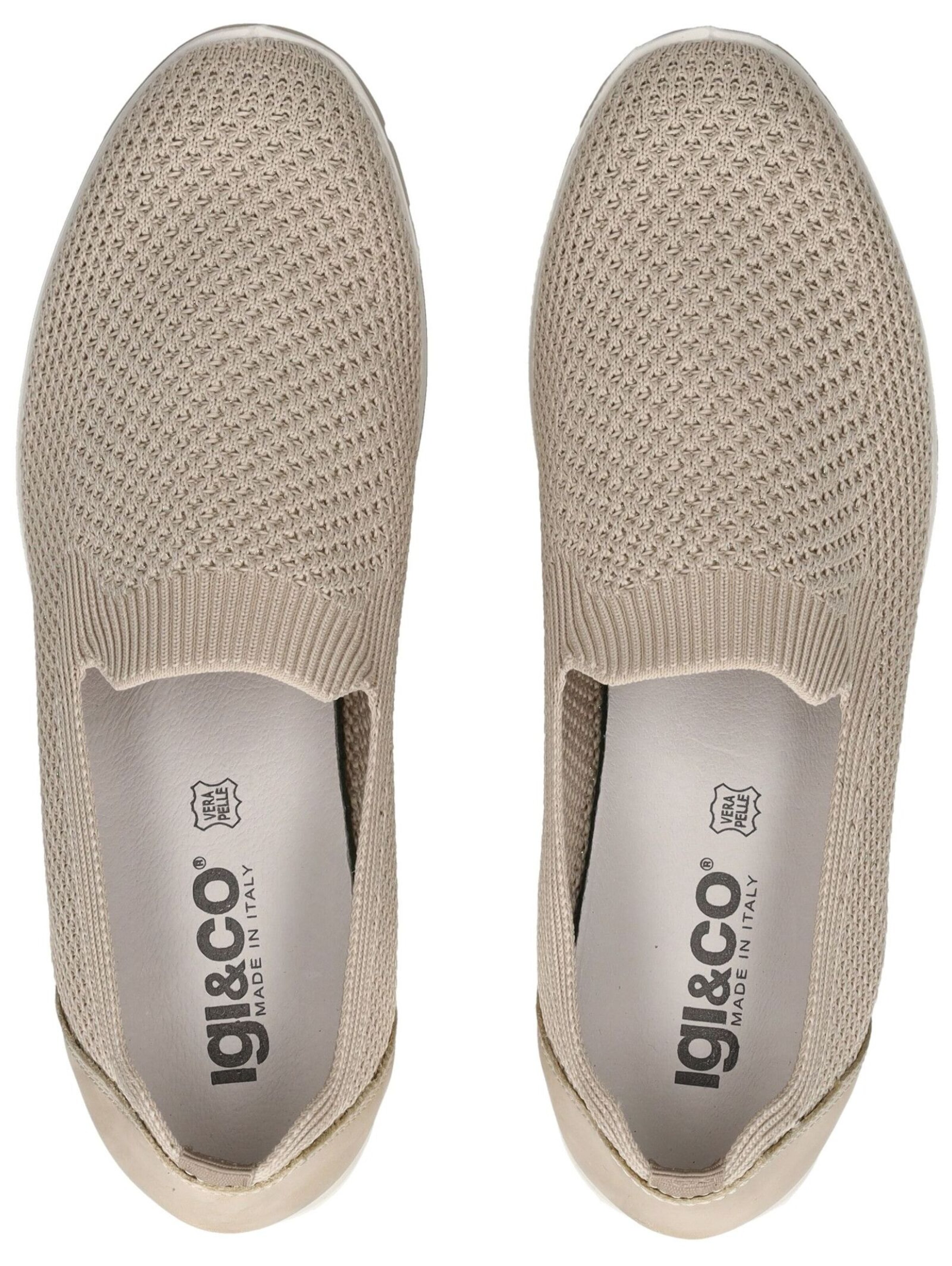 IGI&CO Slip-Ons in Beige