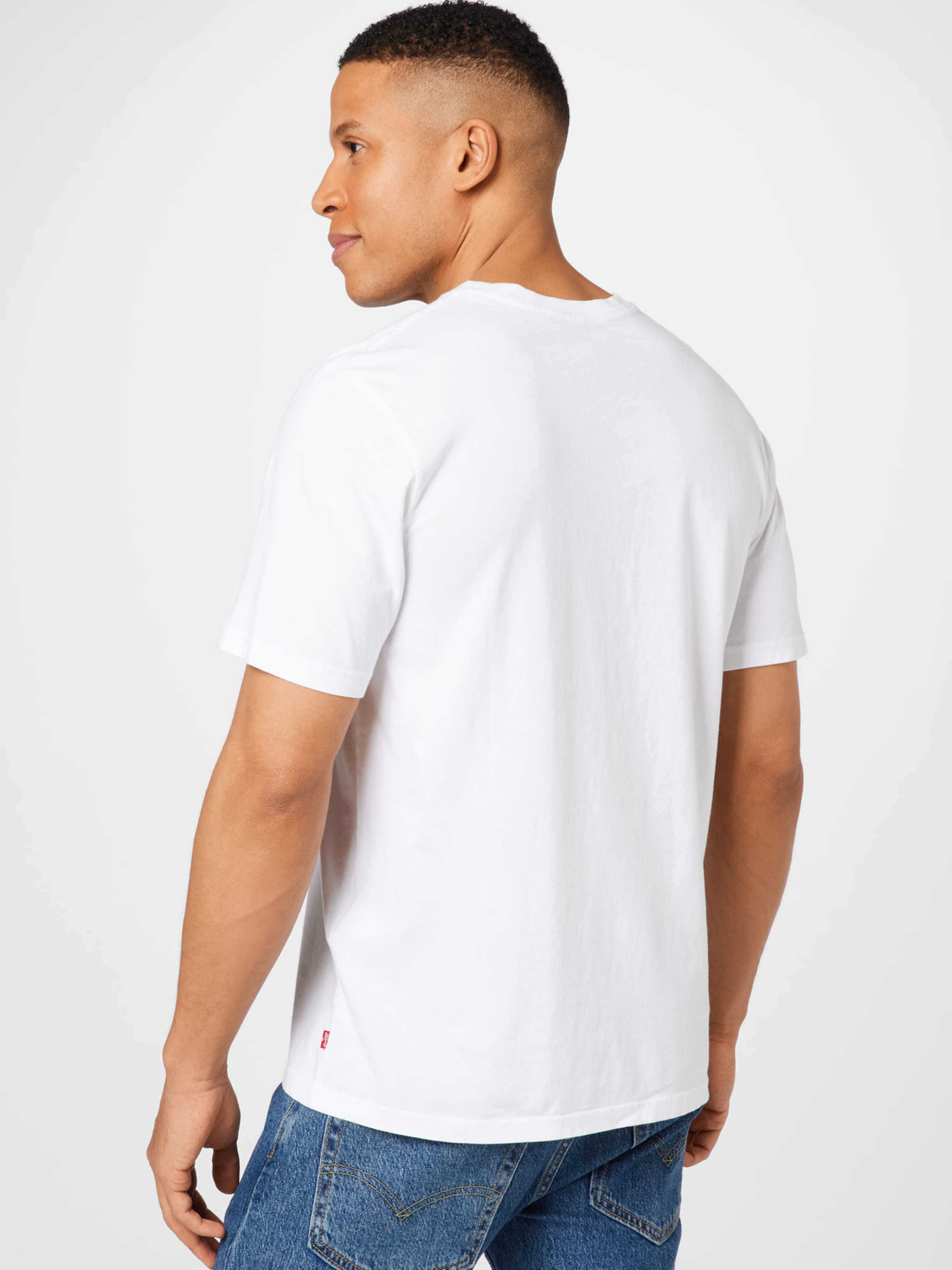 Männer Shirts LEVI'S T-Shirt in Weiß - WW43630