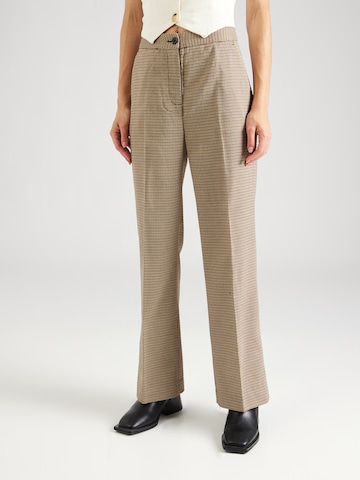 Regular Pantalon chino 'Saskia' ABOUT YOU en beige : devant