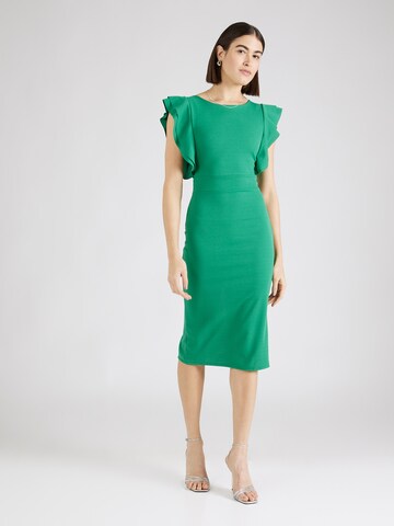 WAL G. - Vestido de tubo 'HOPE' en verde: frente