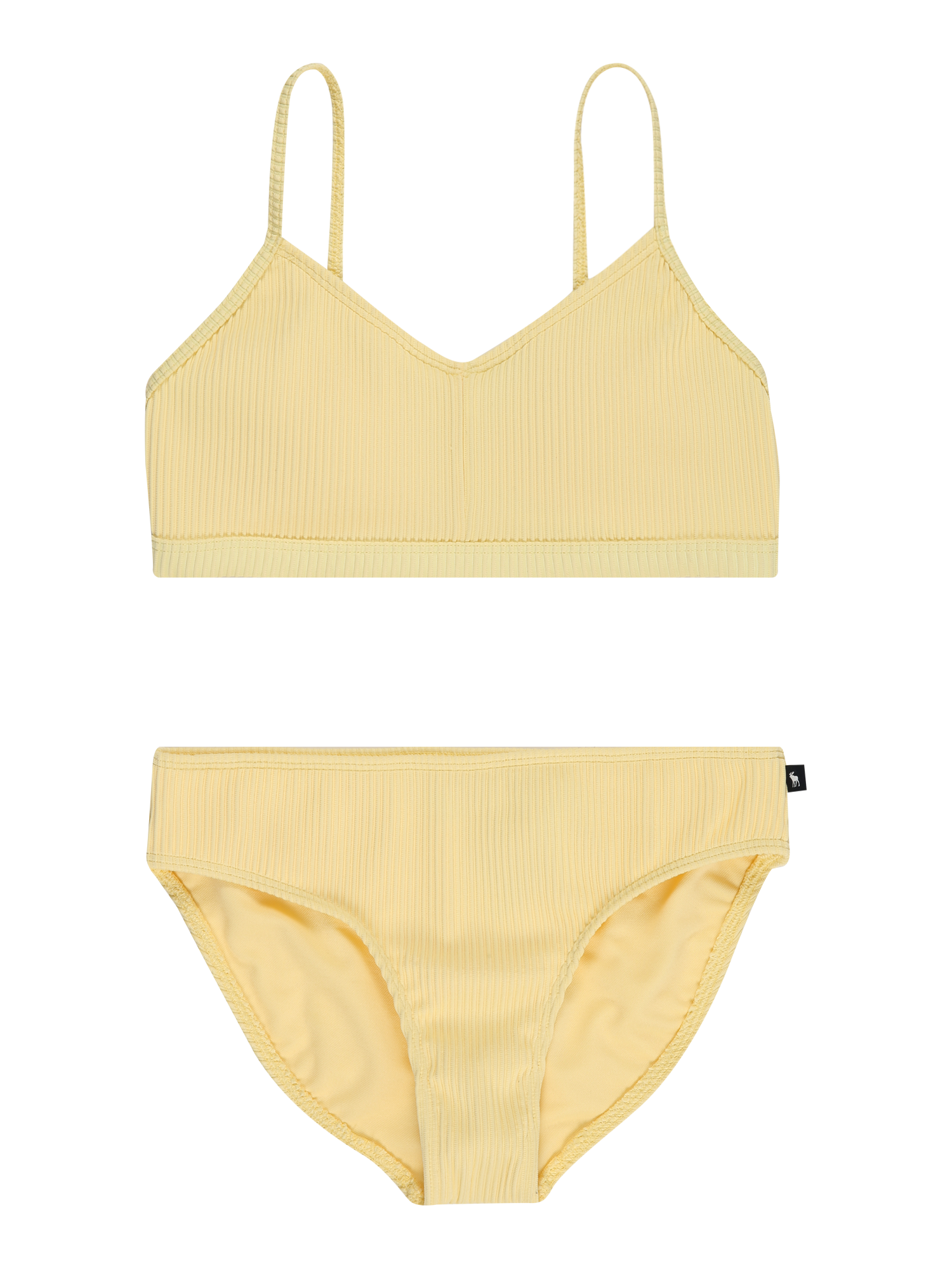 Bambini Ragazza (taglie 140-176) Abercrombie & Fitch Bikini in Giallo Pastello 