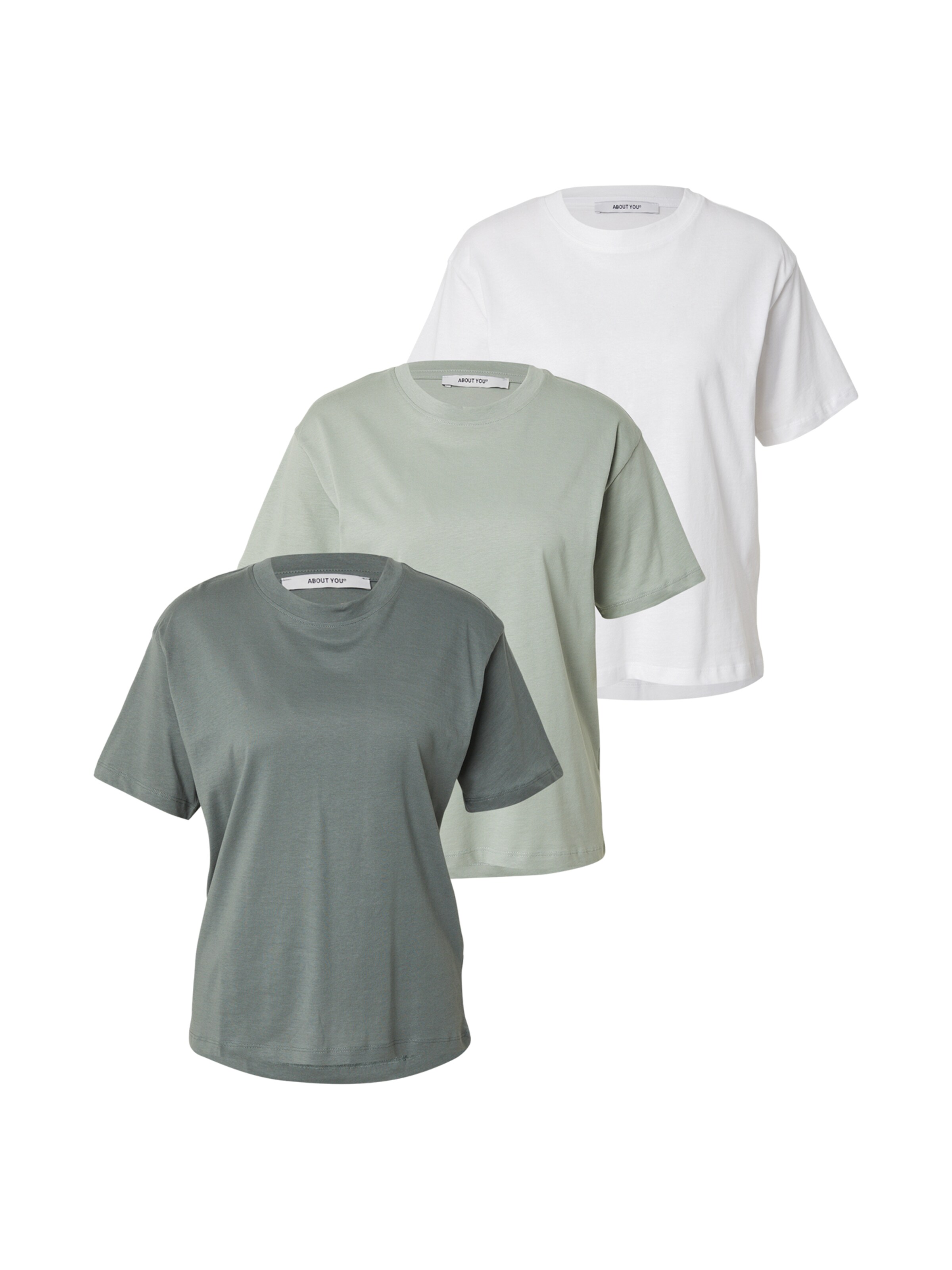 ABOUT YOU Shirt 'Astrid' in Green: front