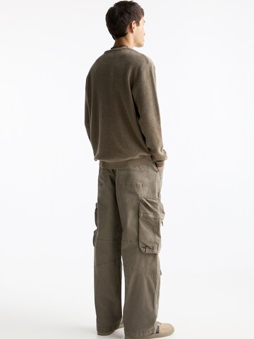 Pull&Bear Sveter - Hnedá