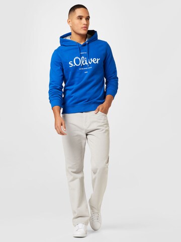 s.Oliver Sweatshirt in Blue