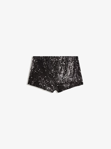 Bershka Slim fit Trousers in Black