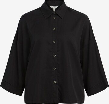 OBJECT Bluzka 'TILDA' w kolorze czarny: przód