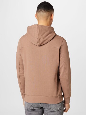 Coupe regular Sweat-shirt Calvin Klein Jeans en marron