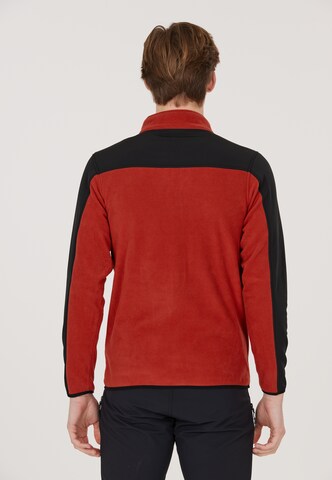 Whistler Athletic Fleece Jacket 'Evo' in Red