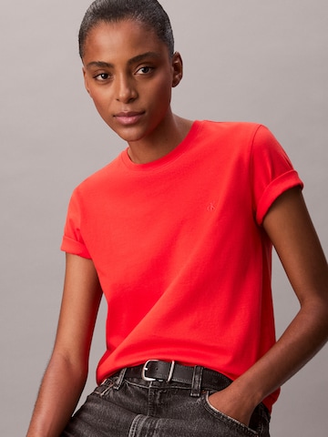 oranžinė Calvin Klein Jeans Marškinėliai 'Archive'