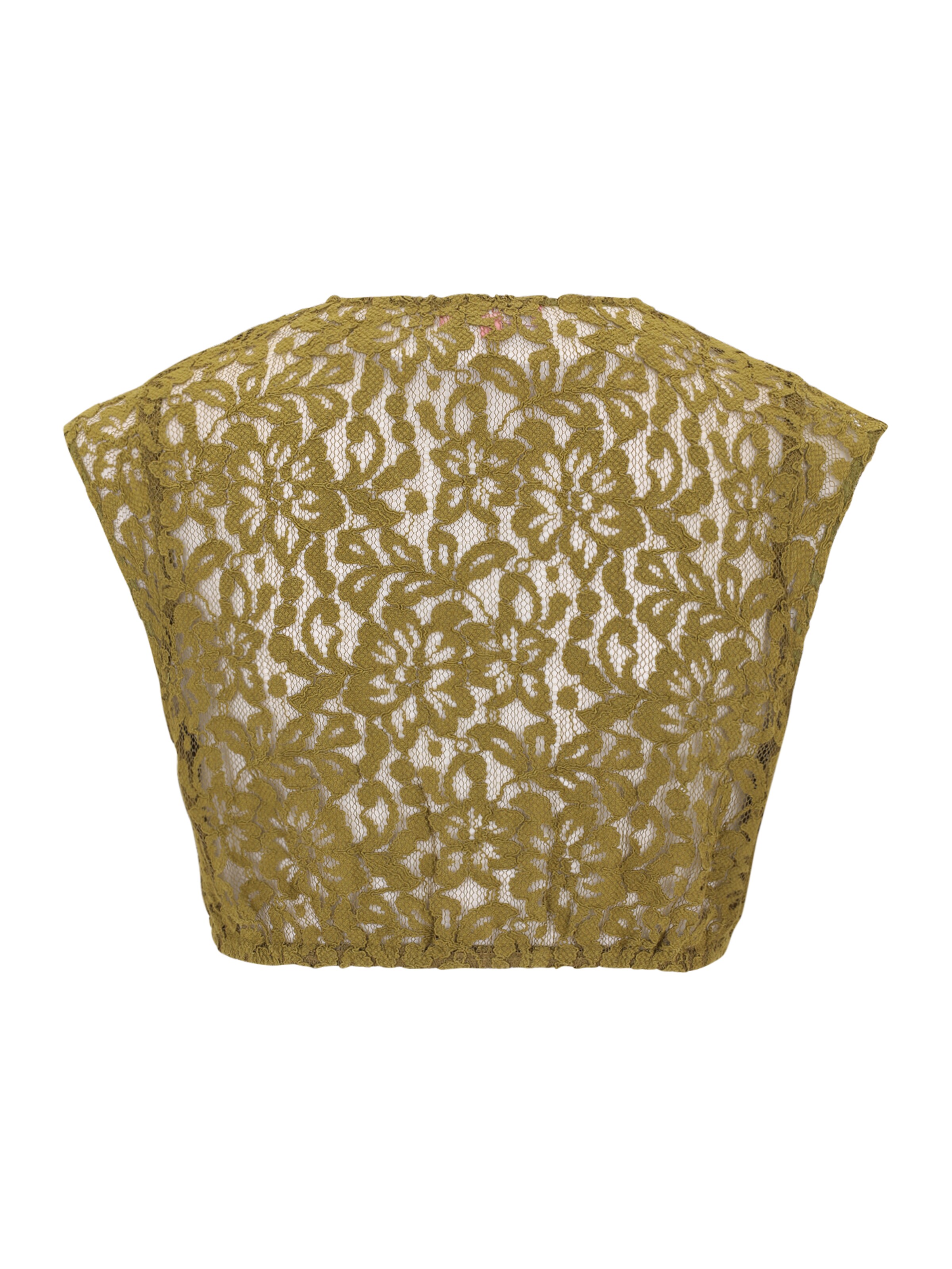 Krüger Madl Блуза в традиционен стил в зелено