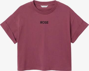 MANGO TEEN T-Shirt 'COLORS' in Rot: front