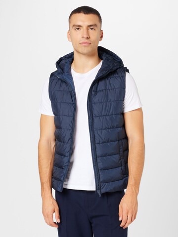 Gilet 'Hagen' ABOUT YOU en bleu : devant