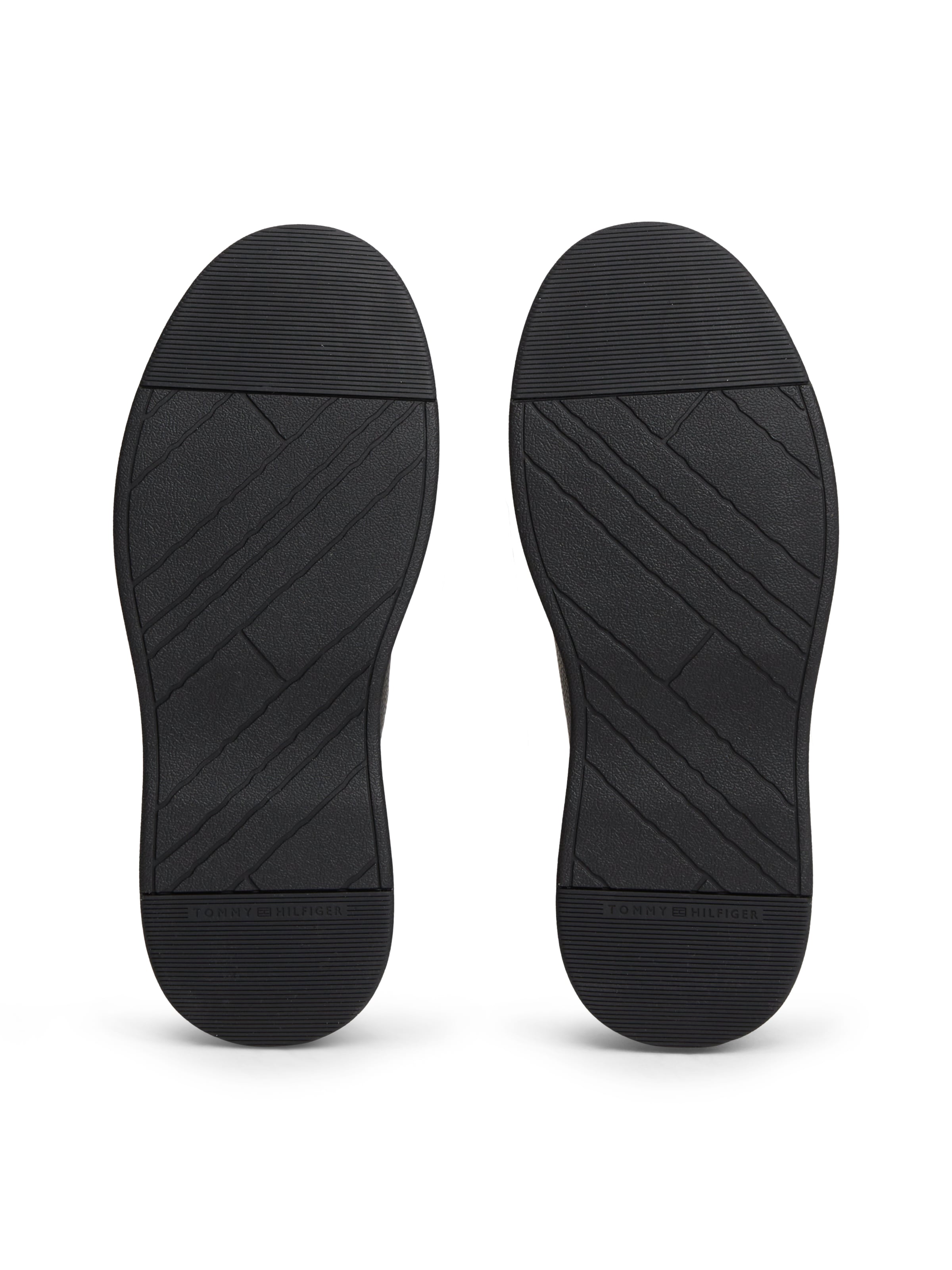 TOMMY HILFIGER Schnürschuh in Schwarz